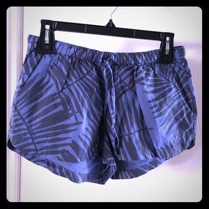 Aerie chambray drawstring shorts